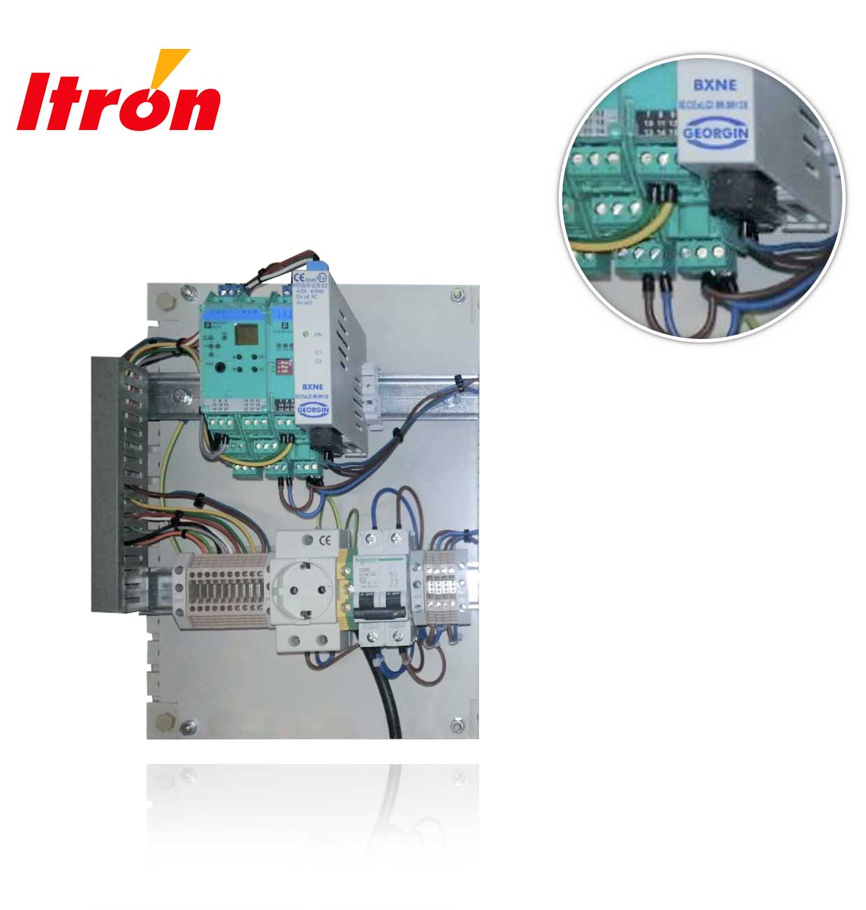 AN-DG  1 DIGITAL OUTPUT Vc , 1 ANALOGUE OUTPUT Qc. TELEMETRY CABINETS. ITRON GAS CONSUMPTION MONITORING