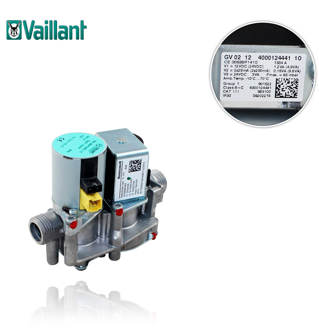 VAILLANT 0020019991 NATURAL GAS REGULATOR BLOCK
