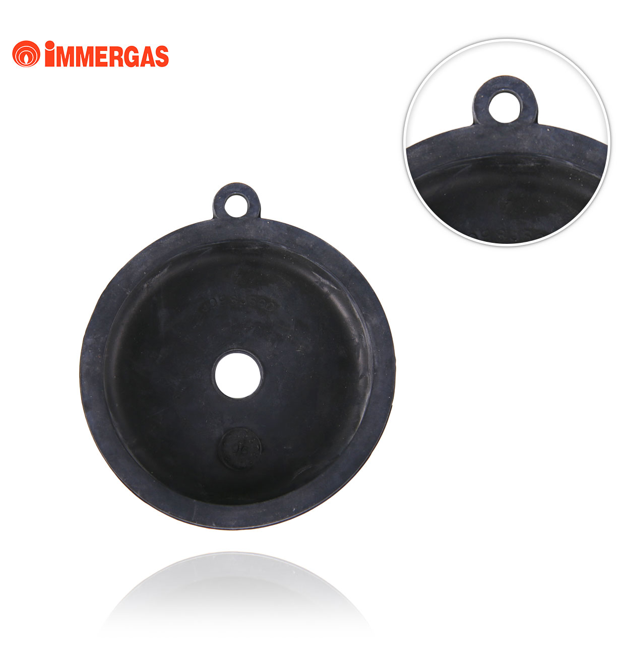 IMMERGAS 1,011982 MEMBRANE with central hole d.74mm